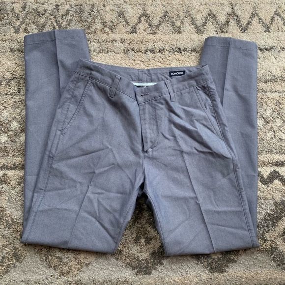 Bonobos Blue Gray Straight Leg Trouser 29x32 - Picture 1 of 4